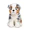 Premium Australian Shepherd Plush Doll Soft Emotional Comfort Companion