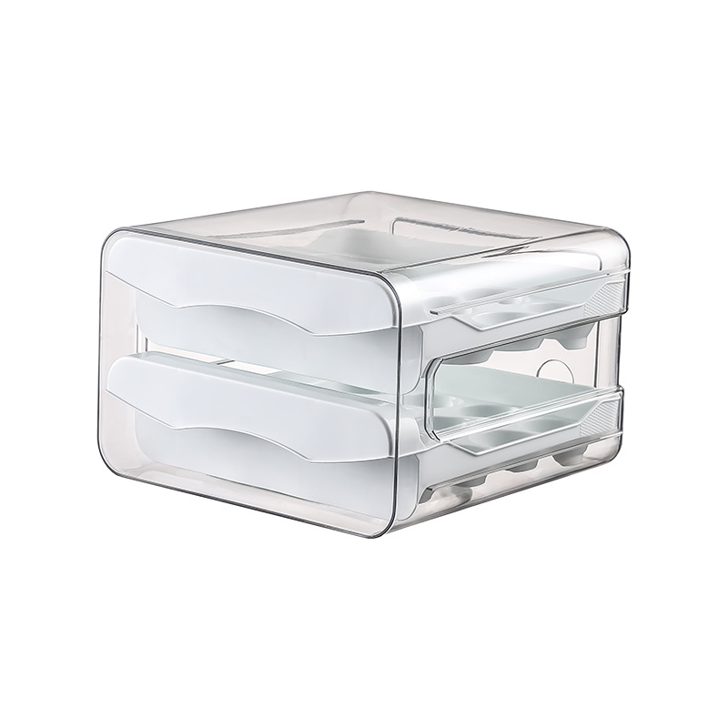 Automatic Egg Dispenser Organizer For Refrigerator Storage 1