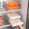 Automatic Egg Dispenser Organizer For Refrigerator Storage 3