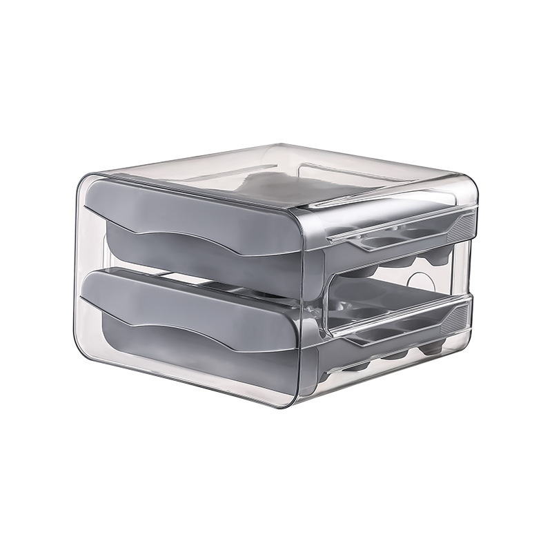 Automatic Egg Dispenser Organizer For Refrigerator Storage 6