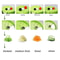 Premium Manual Vegetable Spiral Cutter Carrot & Cucumber Slicer