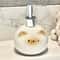 Ceramic Siamese Cat Shaped Soap Hand Sanitizer Bottle Dispenser Decorative Refillable Bathroom Acc 1