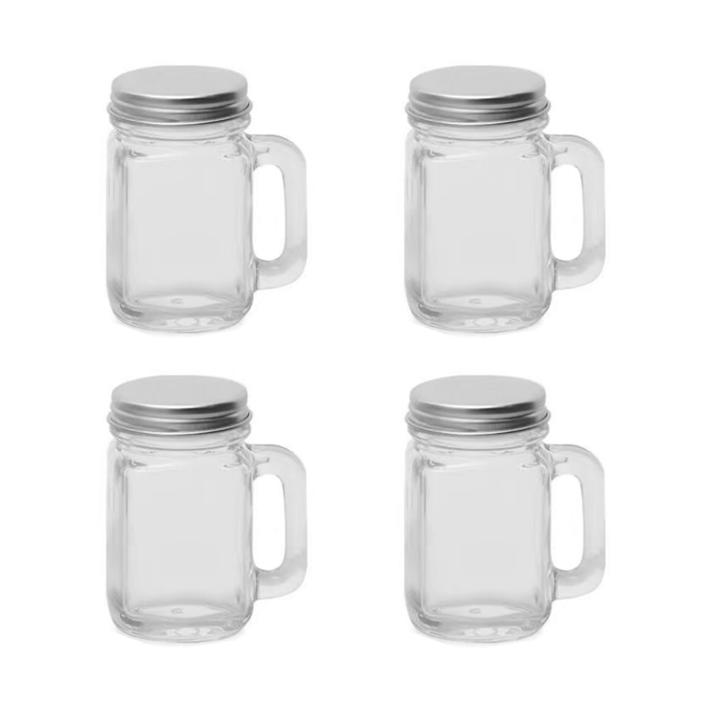 Portable Mini Glass Bottle For Jam Honey Coffee Concentrate 7