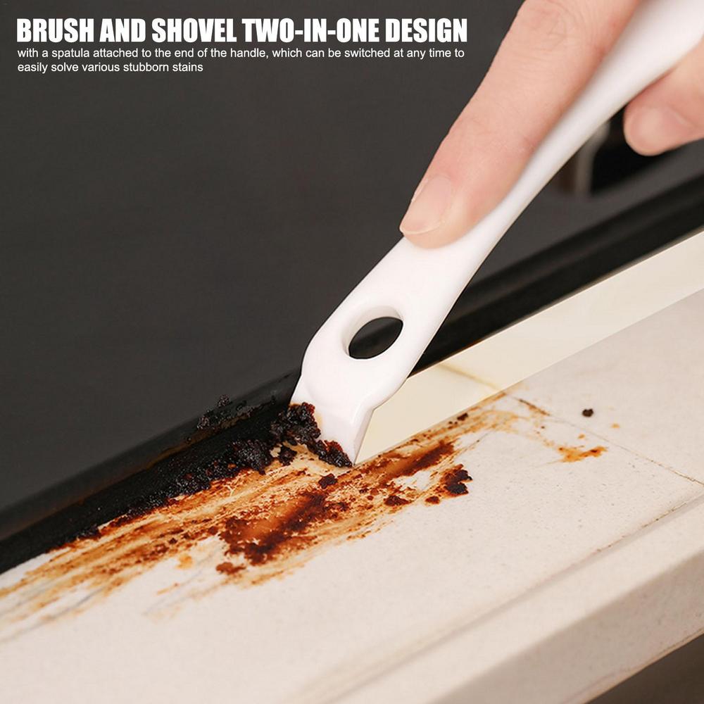 Multifunctional Grill Brush With Scraper Barbecue Net Cleaning Tool 2