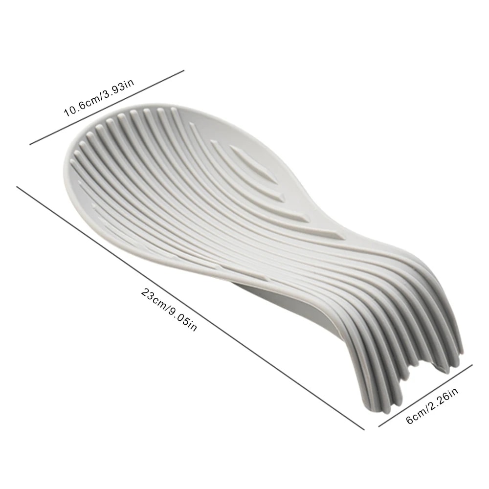 Silicone Heat Resistant Spoon Holder Kitchen Placemat Set 2