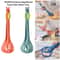Multifunctional Egg Beater Manual Whisk With Pasta Tongs For Baking 0