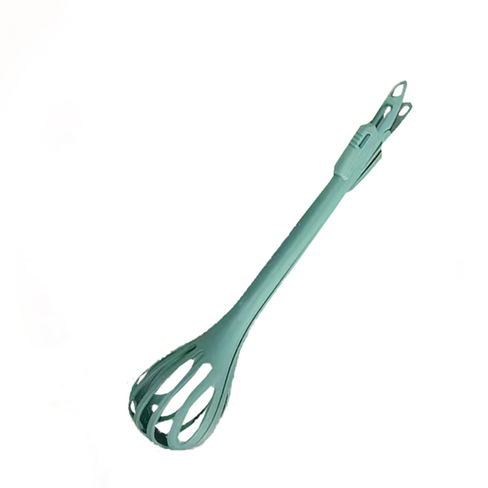 Multifunctional Egg Beater Manual Whisk With Pasta Tongs For Baking 6
