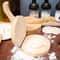 Solid Wood Handmade Dumpling Maker Manual Press For Perfect Wrappers 0