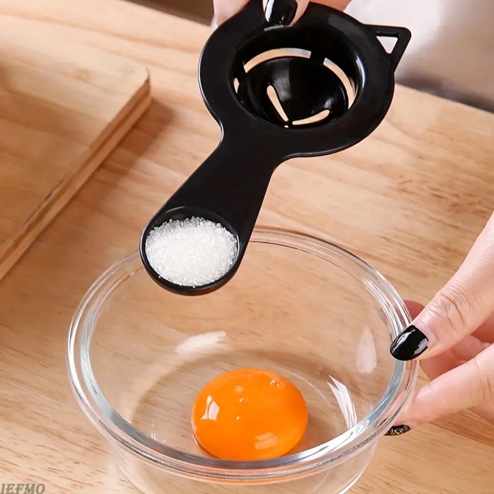 Premium Cute Cat Egg Separator Measuring Cup Tool For Easy Baking And Cooking 4