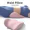 Ergonomic Memory Foam Lumbar Support Pillow For Back Sleep 0