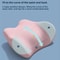 Ergonomic Memory Foam Lumbar Support Pillow For Back Sleep 2