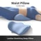 Ergonomic Memory Foam Lumbar Support Pillow For Back Sleep 3