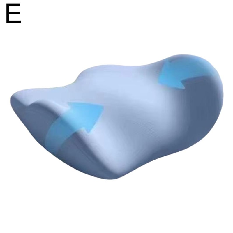 Ergonomic Memory Foam Lumbar Support Pillow For Back Sleep 8