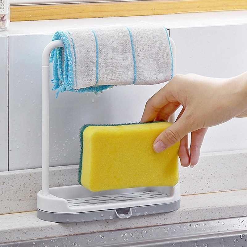 Space Saving Multifunctional Kitchen Bathroom Storage Shelf Organizer 5