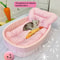 Plush Princess Pet Bed For Small Dogs Cats Washable Oval Sofa 3