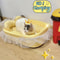 Plush Princess Pet Bed For Small Dogs Cats Washable Oval Sofa 4