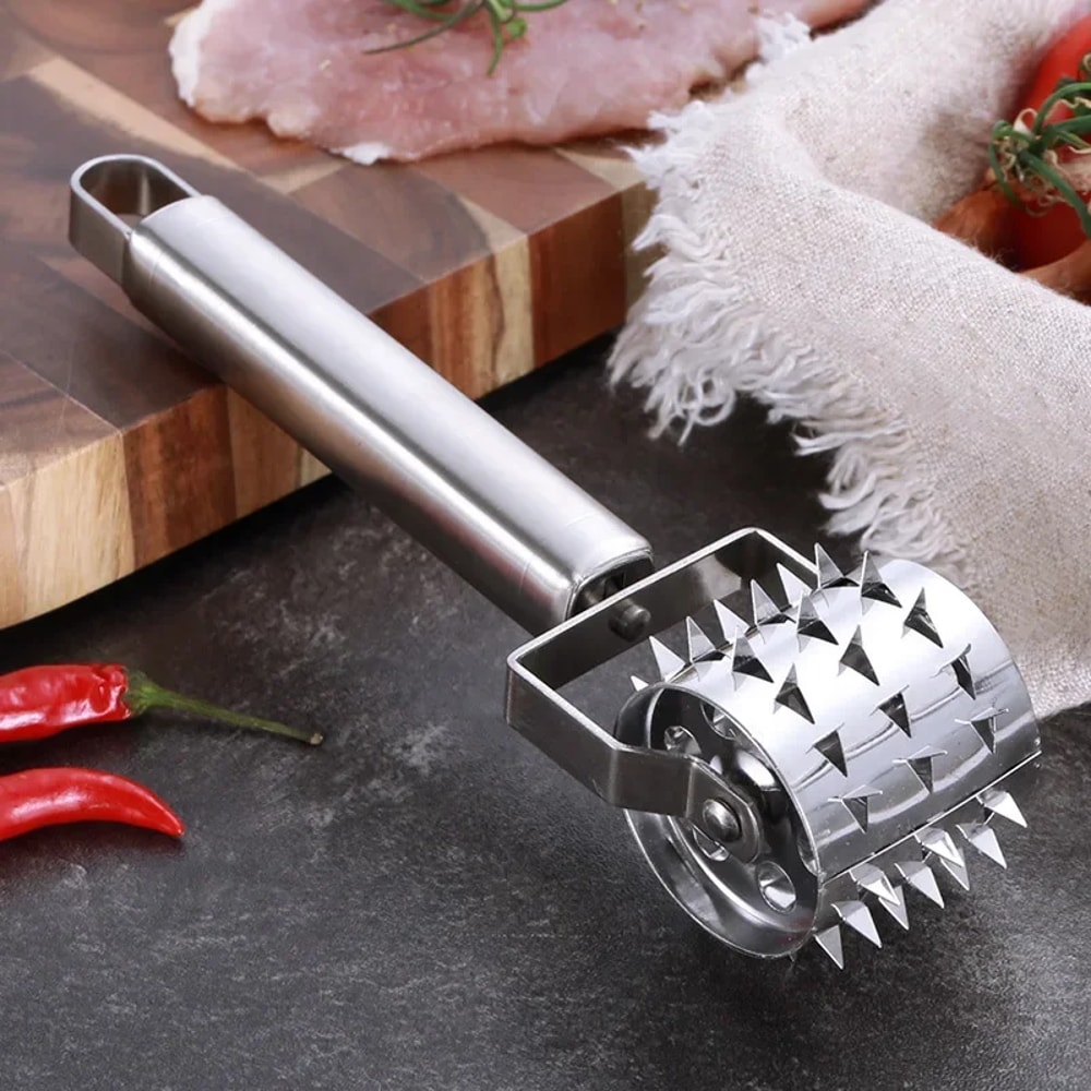 Premium Stainless Steel Meat Tenderizer & Steak Hammer for Perfect Cuts