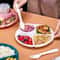 Smart Portion Control Plate Diet & Meal Prep Plate for Weight Loss