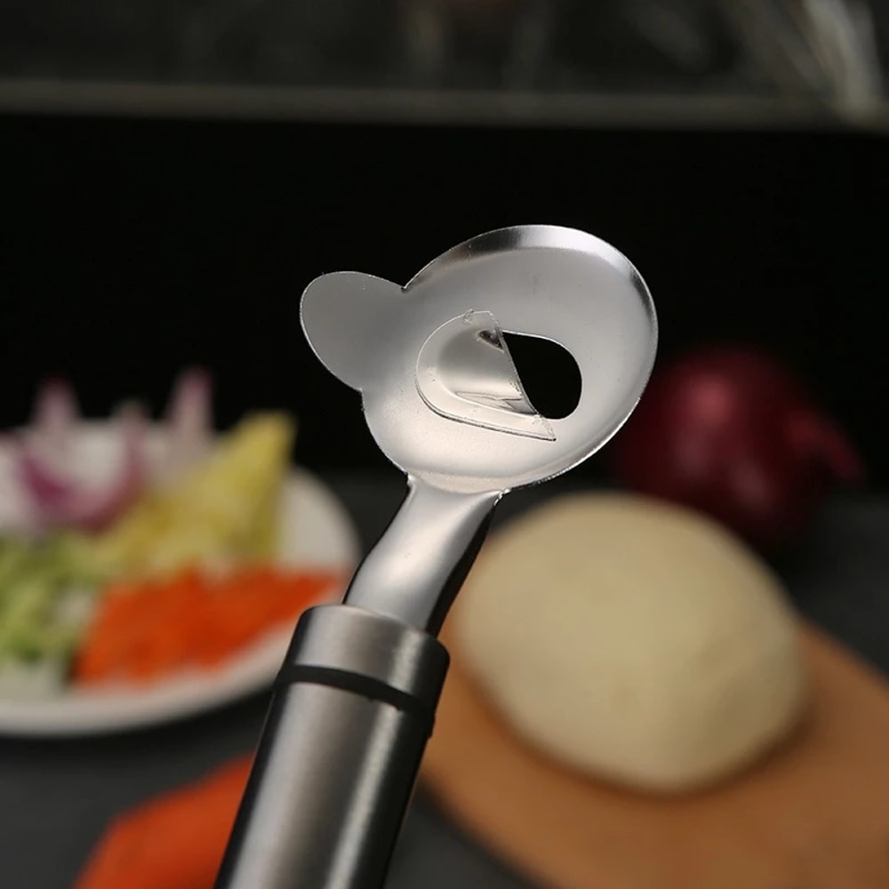 Premium Stainless Steel Noodle Maker Dough Cutter Manual Wide Mouth Pasta Tool 1