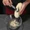 Premium Stainless Steel Noodle Maker Dough Cutter Manual Wide Mouth Pasta Tool 3