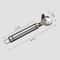 Premium Stainless Steel Noodle Maker Dough Cutter Manual Wide Mouth Pasta Tool 4