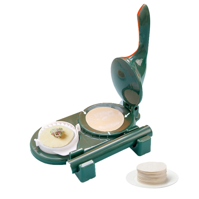Manual Dumpling Maker Dough Presser Easy Homemade Dumpling Press 0