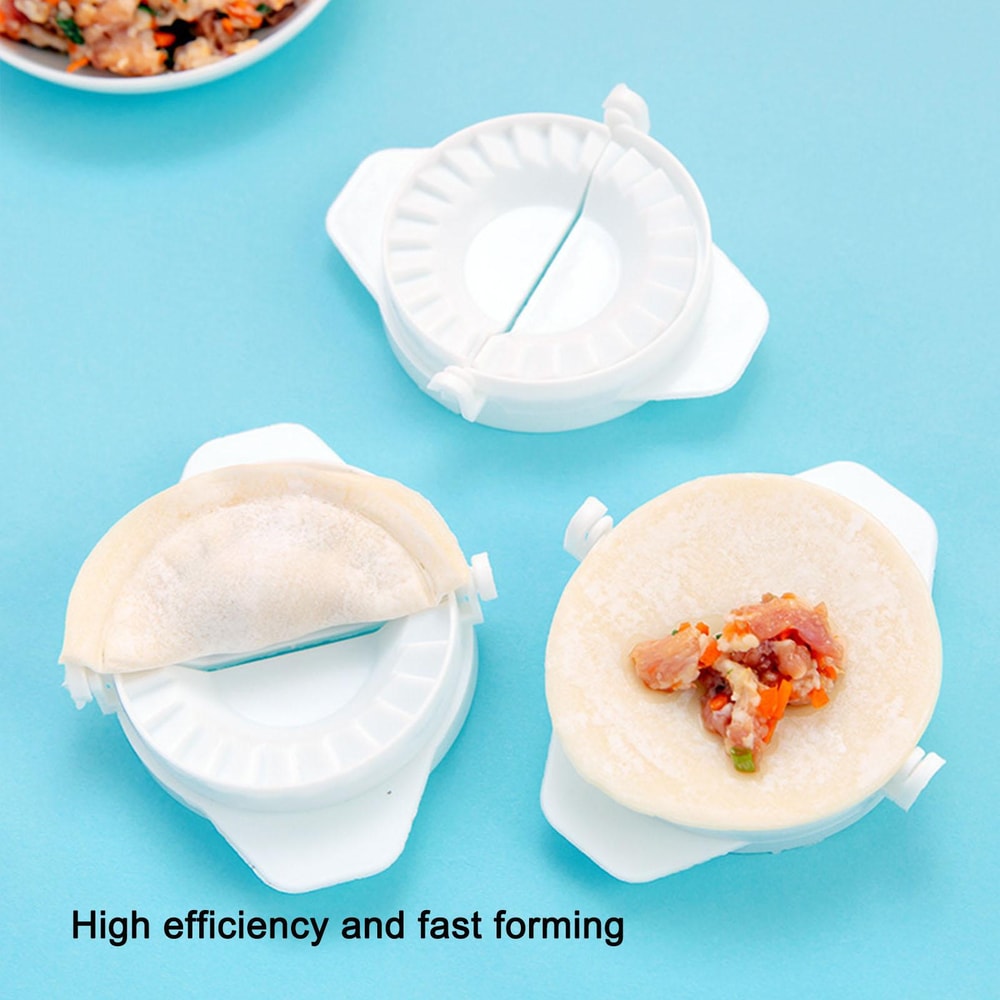 Manual Dumpling Maker Dough Presser Easy Homemade Dumpling Press 4