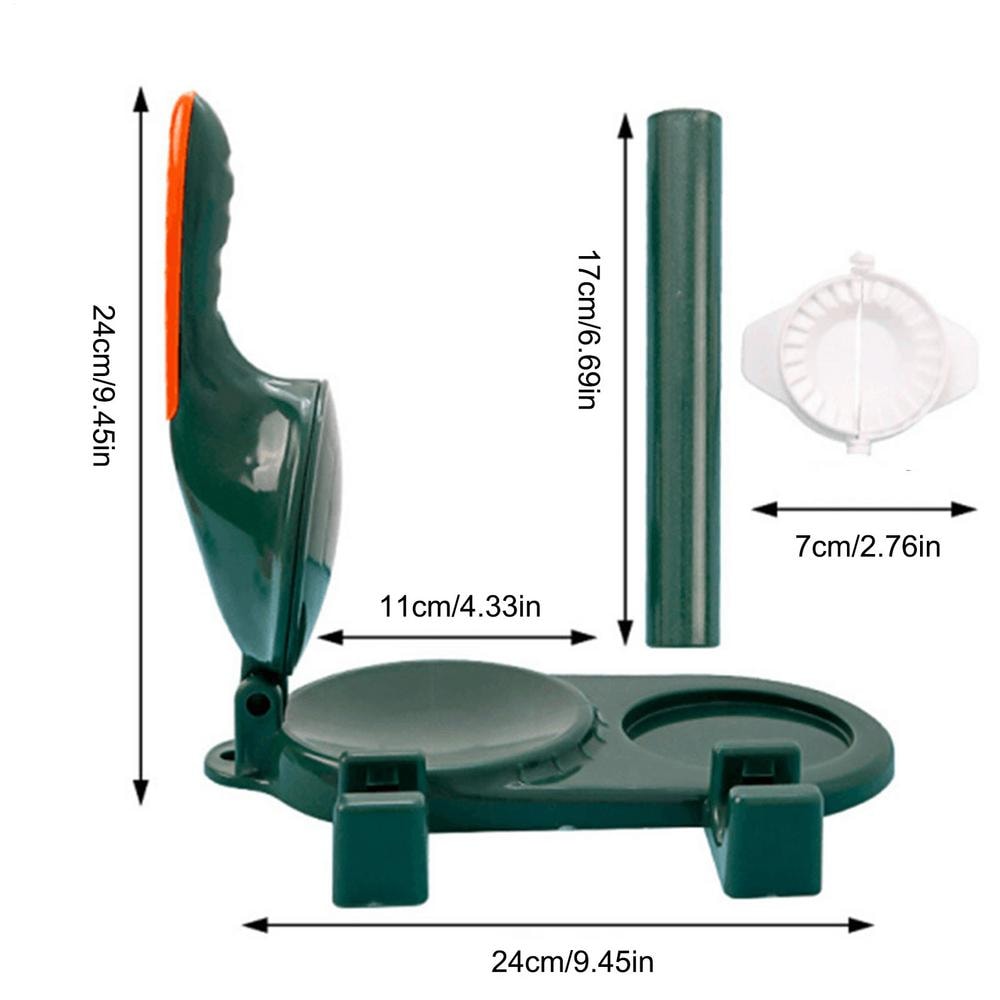 Manual Dumpling Maker Dough Presser Easy Homemade Dumpling Press 7