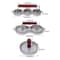 Double Burger Press Non Stick Aluminum Meat Patty Maker