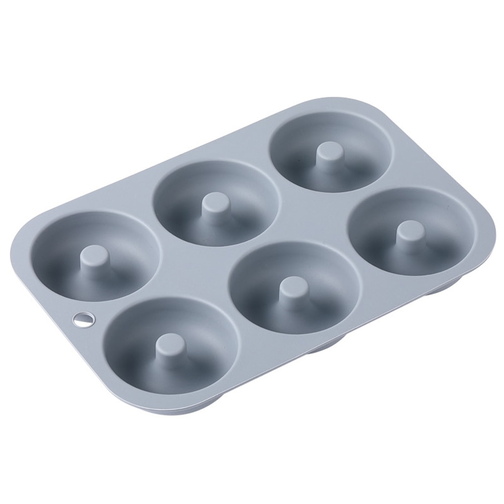 6Holes Baking Mold Food Grade Silicone Nonstick Donut Molds Chocolate Cupcake Pan DIY Muffin Kitche 7