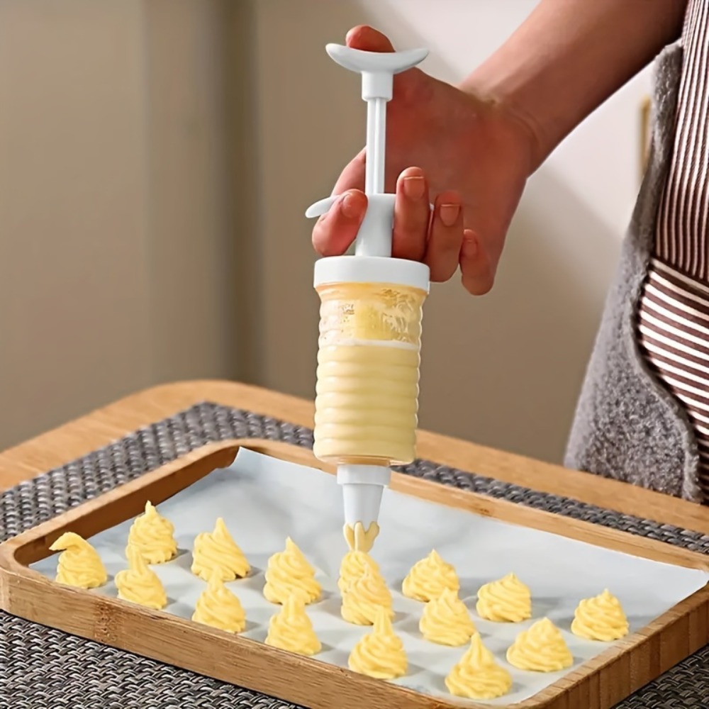 Premium Icing Piping Set with Cream Squeezers & Nozzles for Cake Decorating