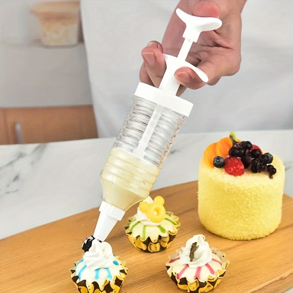 Premium Icing Piping Set with Cream Squeezers & Nozzles for Cake Decorating