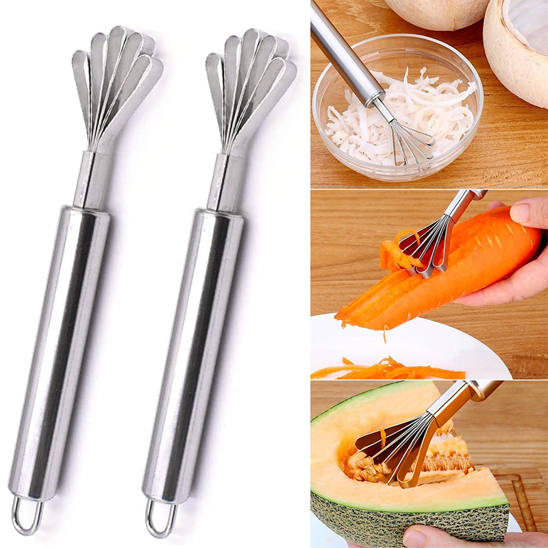 Stainless Steel Coconut Fruit Grater Multi Purpose Kitchen Tool 3