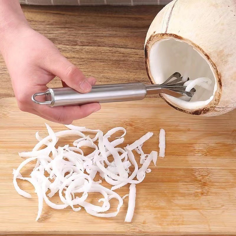 Stainless Steel Coconut Fruit Grater Multi Purpose Kitchen Tool 4
