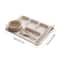Premium Anti Fall Student Meal Plate Set Divided Bowls Cups 2