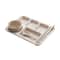 Premium Anti Fall Student Meal Plate Set Divided Bowls Cups 7