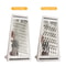 Double Sided Vegetable & Cheese Grater with Container Stainless Kitchen Tool