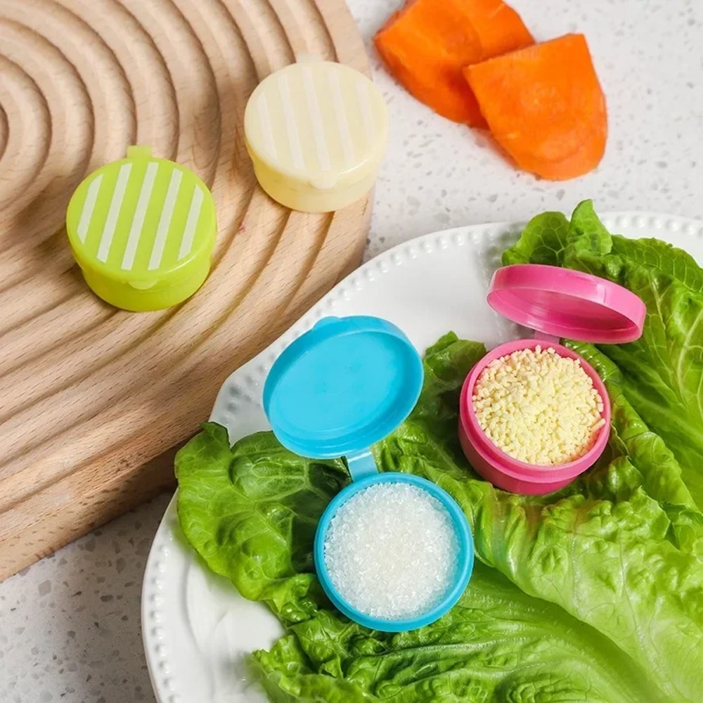 Portable Mini Soy Sauce Bottles Travel Sized Condiment Containers