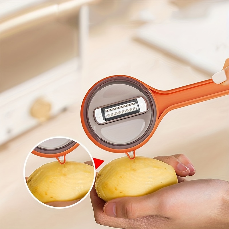 Thickened Multifunctional Peeler With Storage Fruit Vegetable Kitchen Tool 4