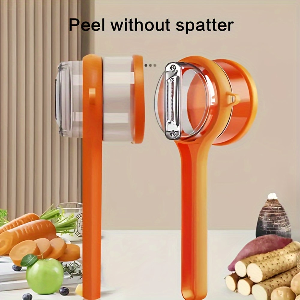 Thickened Multifunctional Peeler With Storage Fruit Vegetable Kitchen Tool 5
