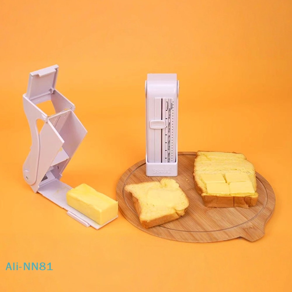 Adjustable Butter & Cheese Dispenser with Stainless Steel Blade for Baking