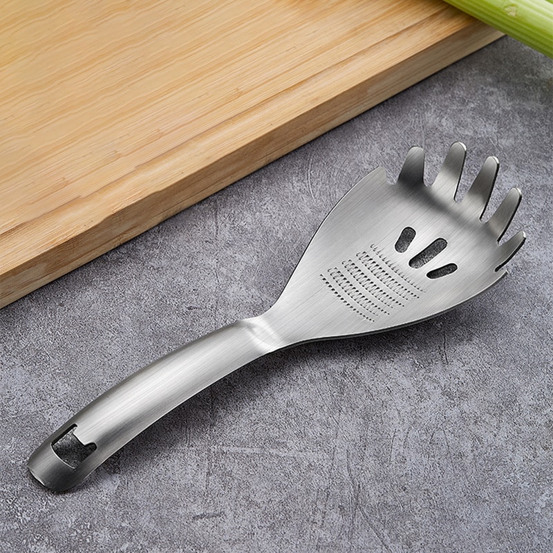 Multifunctional Stainless Steel Garlic Ginger Grater Spoon 0