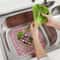 Silicone Heat Resistant Placemat Anti Slip Kitchen Mat For Dishes Vegetables 0