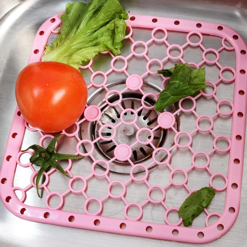 Silicone Heat Resistant Placemat Anti Slip Kitchen Mat For Dishes Vegetables 4
