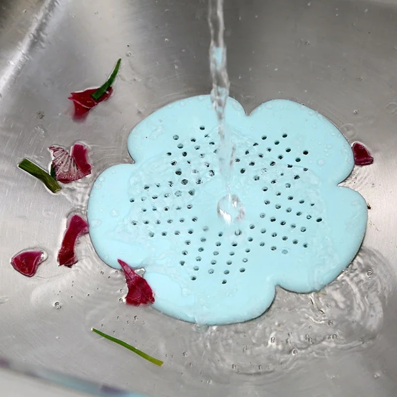 Premium Flower Drain Strainer Anti Clog Bathroom Kitchen Filter 0