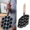 Premium Takoyaki Grill Pan Meatball Maker with Detachable Handle