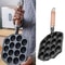 Premium Takoyaki Grill Pan Meatball Maker with Detachable Handle