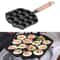 Premium Takoyaki Grill Pan Meatball Maker with Detachable Handle