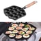 Premium Takoyaki Grill Pan Meatball Maker with Detachable Handle
