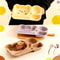 Large Capacity Cartoon Divided Salad Plate For Kids Students 2